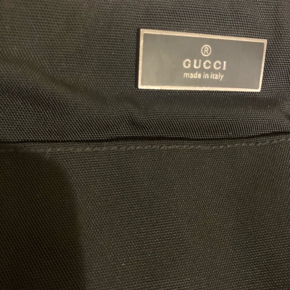 Gucci Black Messenger Designer Bag